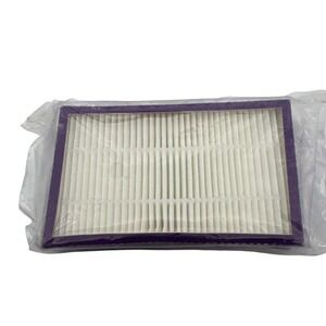 Replacement Vacuum Filter HEPA 14x6x1 Inch Purple Frame Sealed‎ Unit